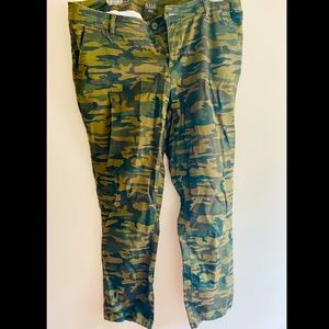 Camo Girlfriend Chinos